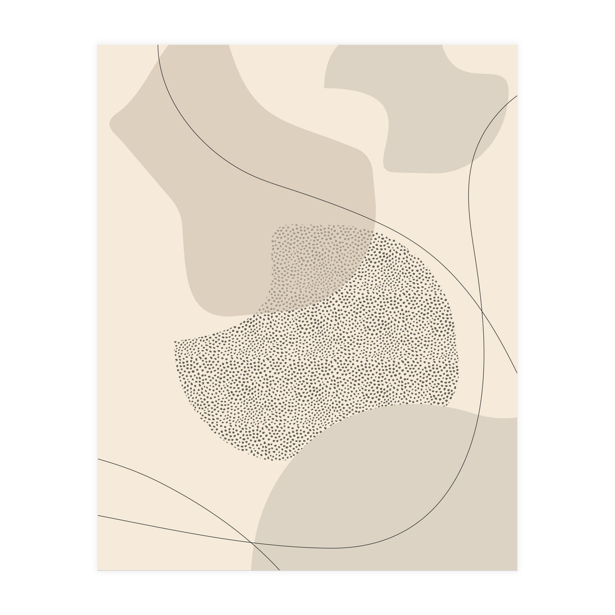 Mid-Century Modern No. 2 | brown   (Print Only)