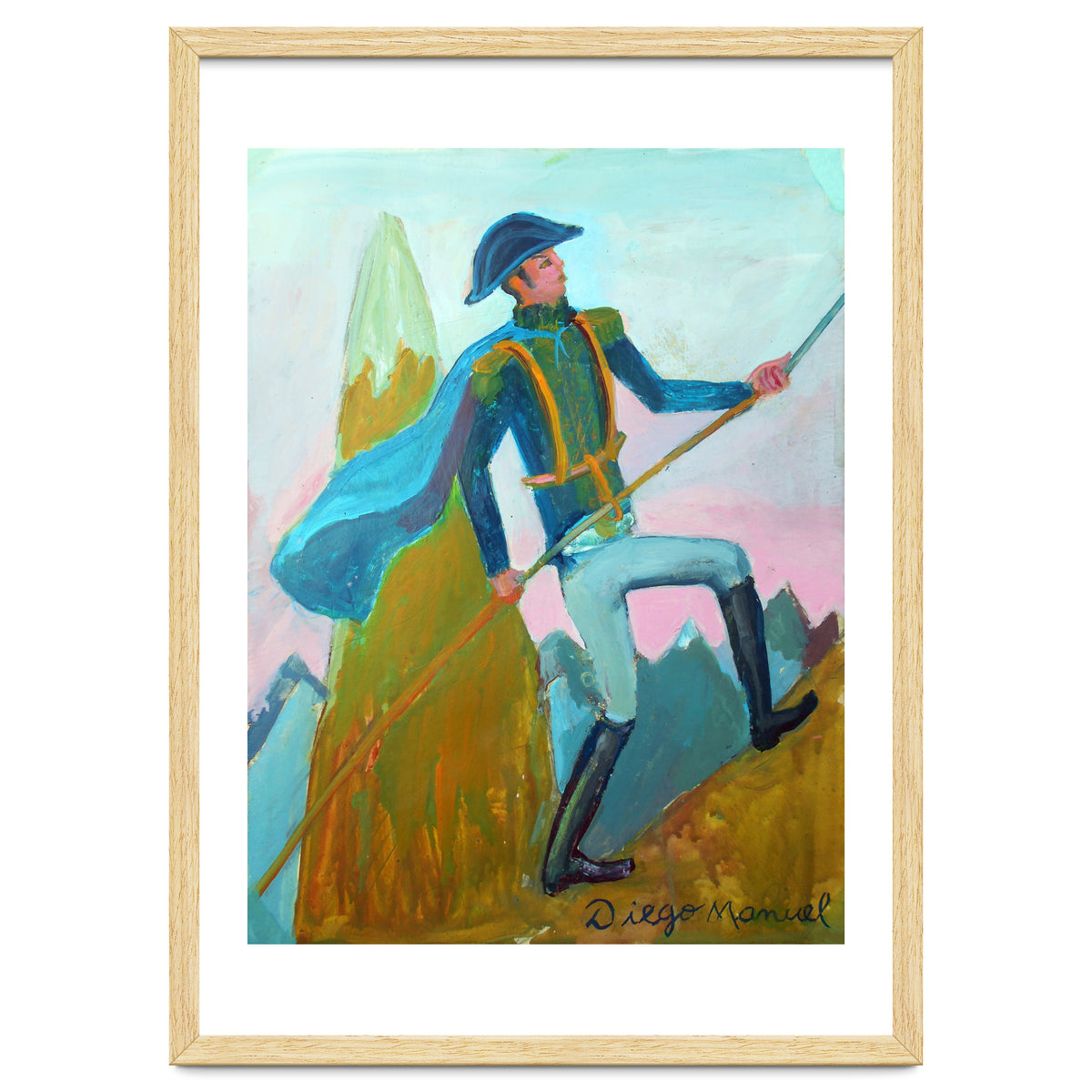 San Martin Cruzando Los Andes