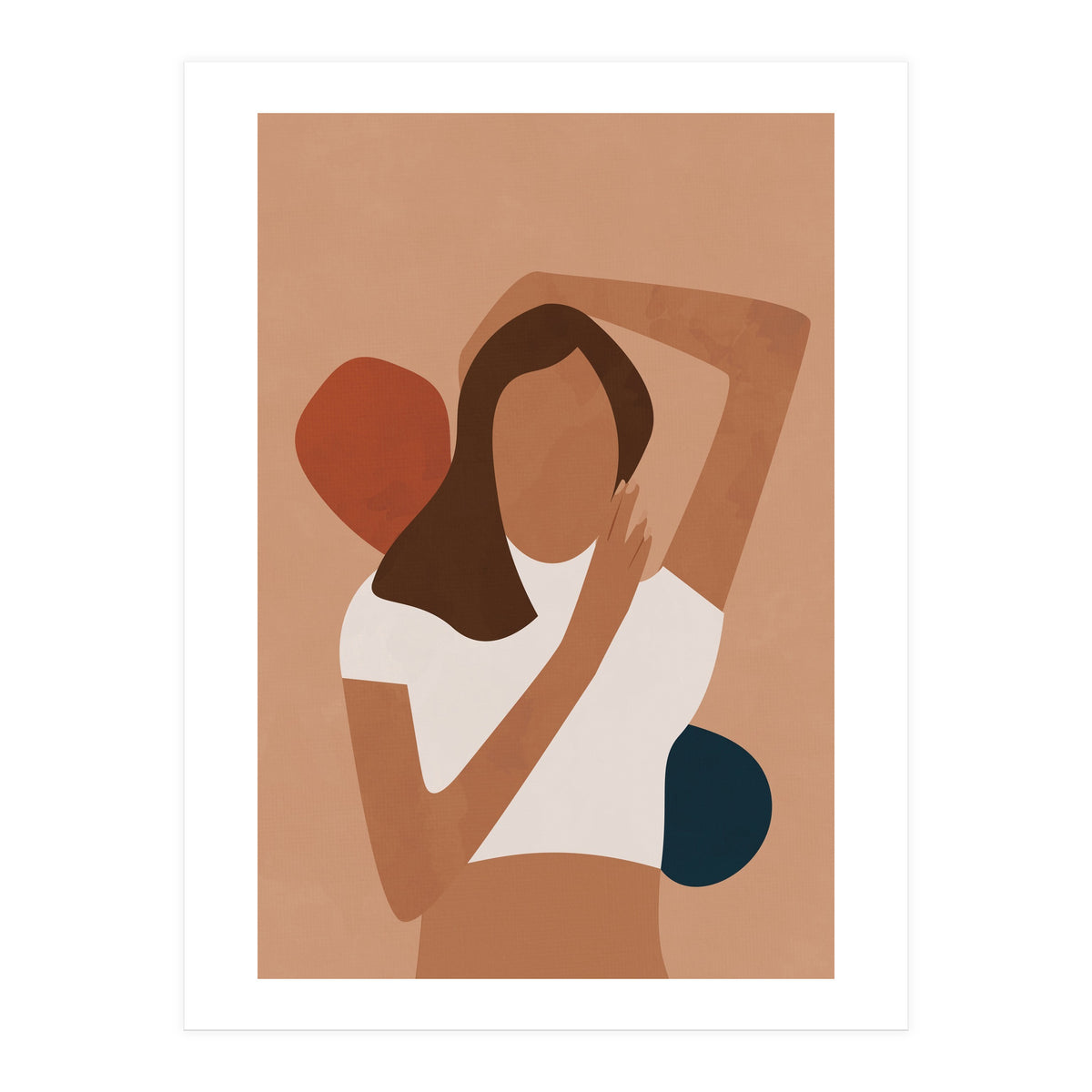 Boho Woman EarthyTones (Print Only)