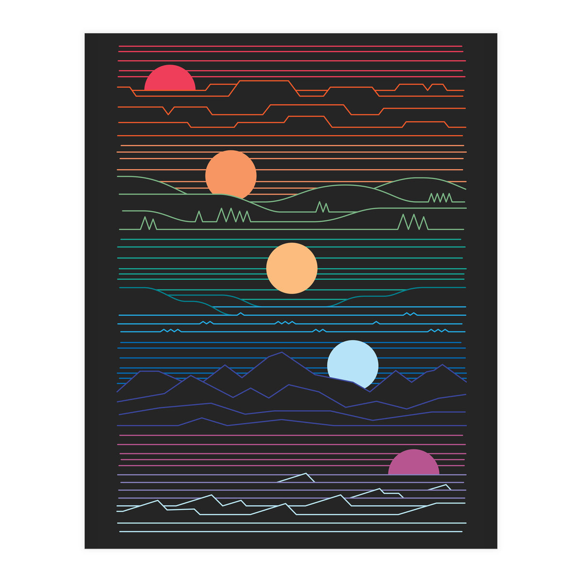 Many Lands Under One Sun (Print Only)