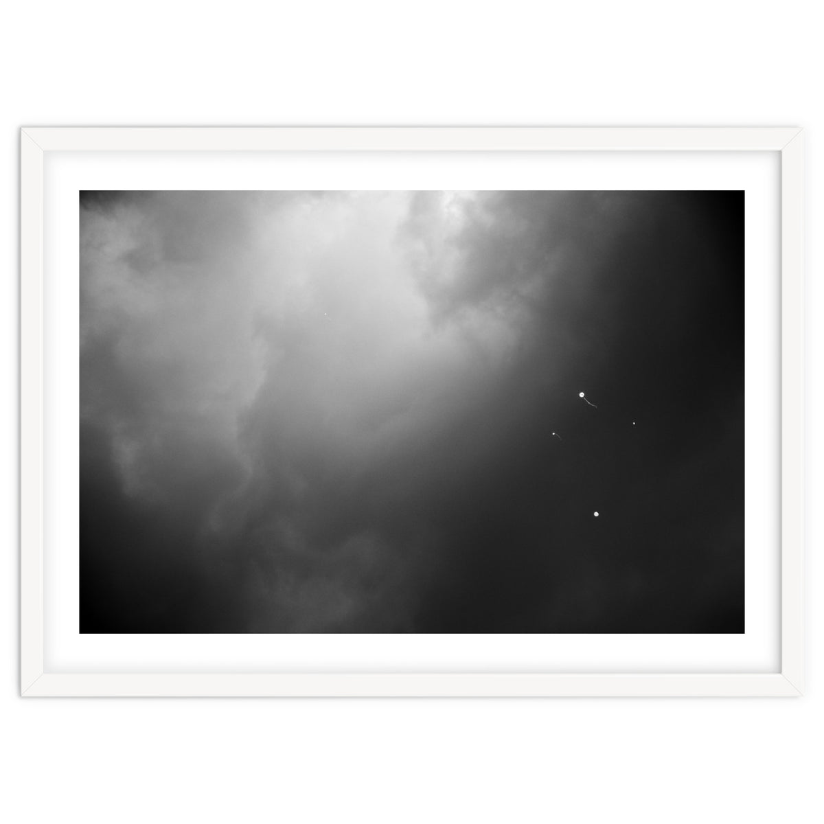 Four balloons and another one