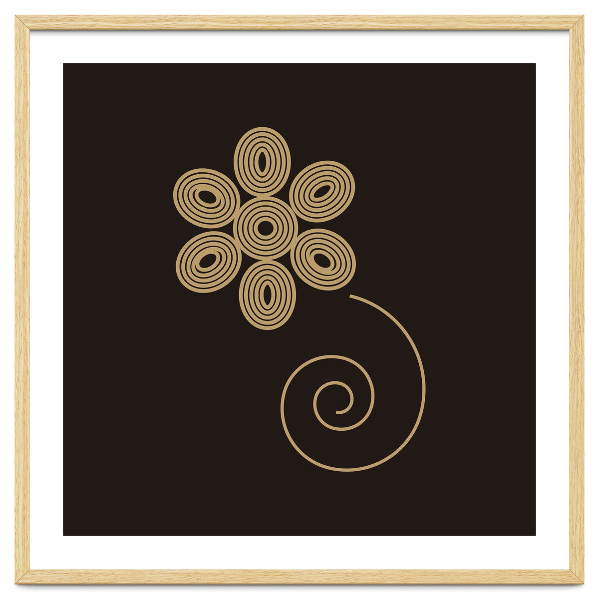 Golden flower | geometric minimal