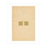 Minimalist green squares (Print Only) thumbnail