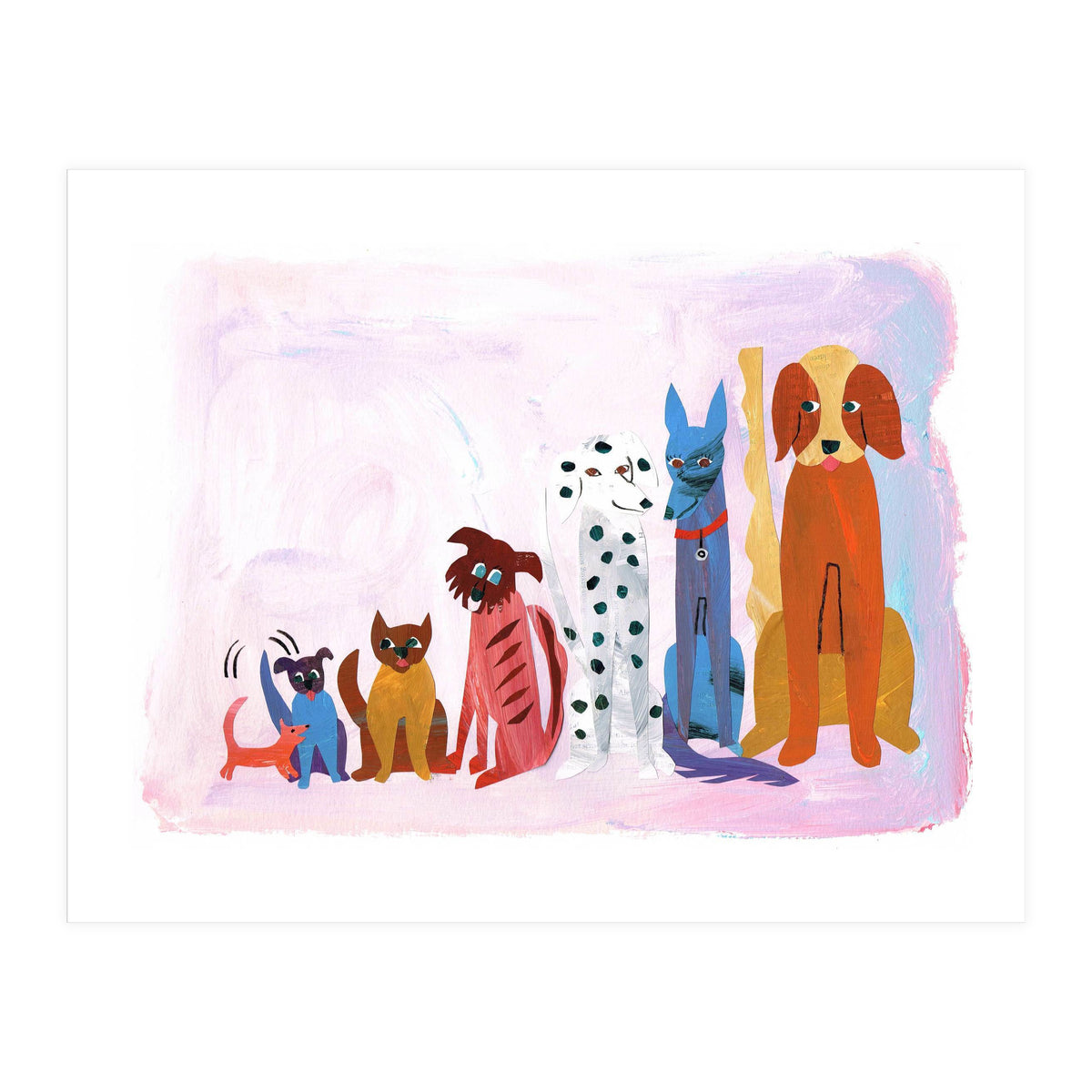 Dog Lineup (Print Only)