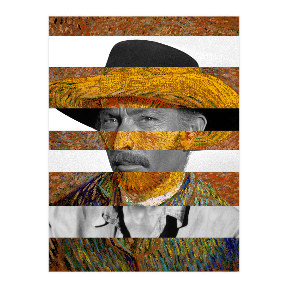 Van Goghs Self Portrait  Lee V (Print Only)