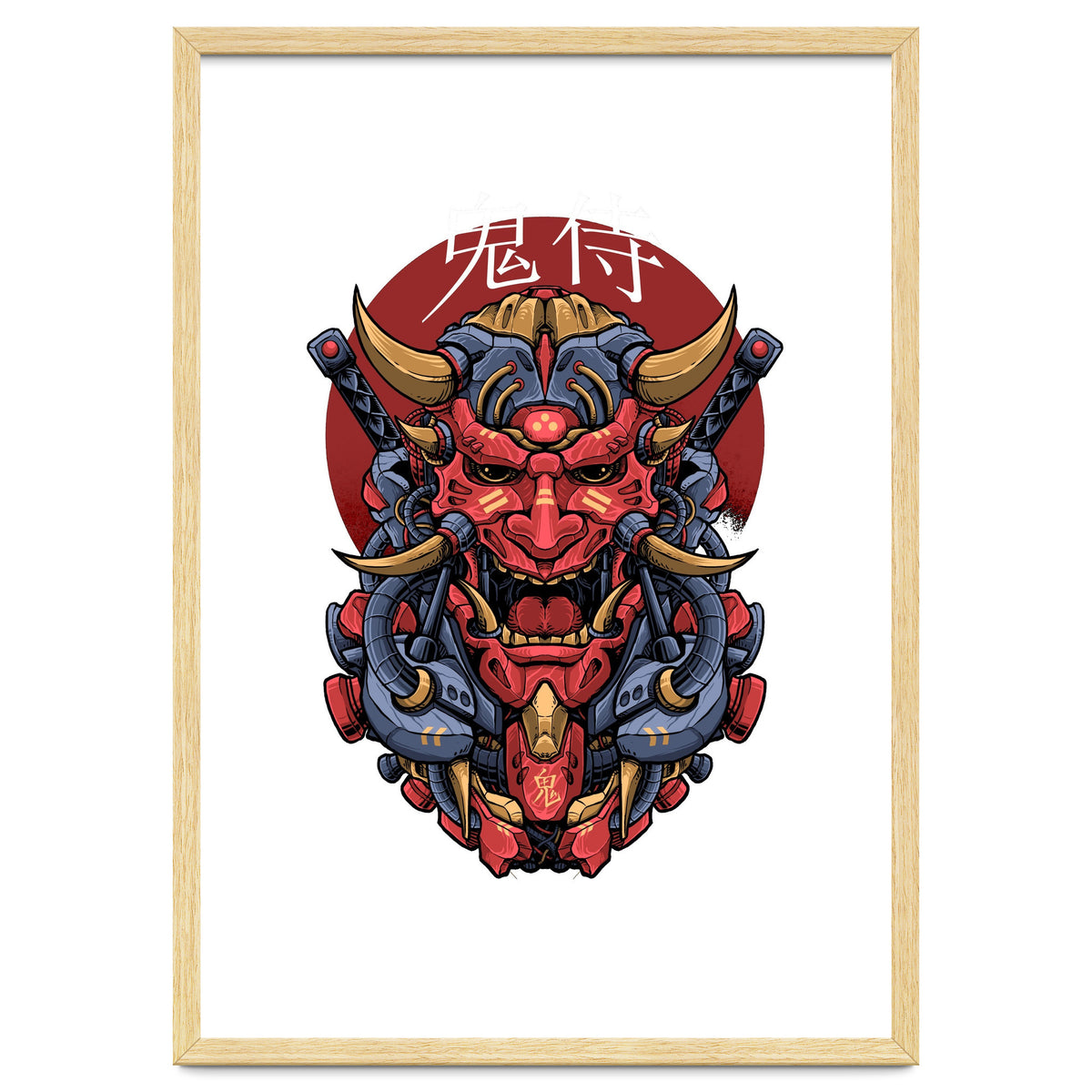 Japanese Oni Samurai