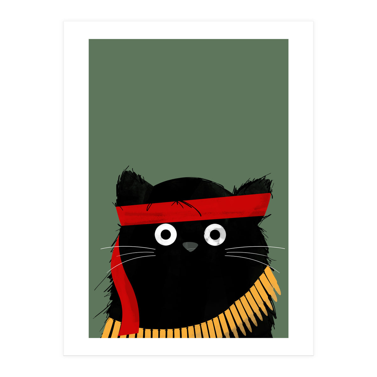 Doozal Cat Rambo (Print Only)