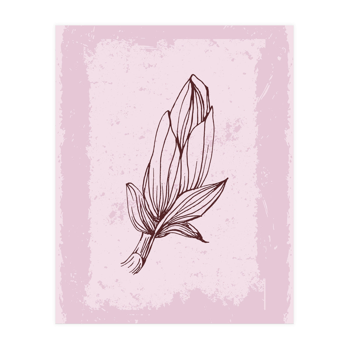 Magnolia Simple Minimal Boho - Botanical Leaves (Print Only)