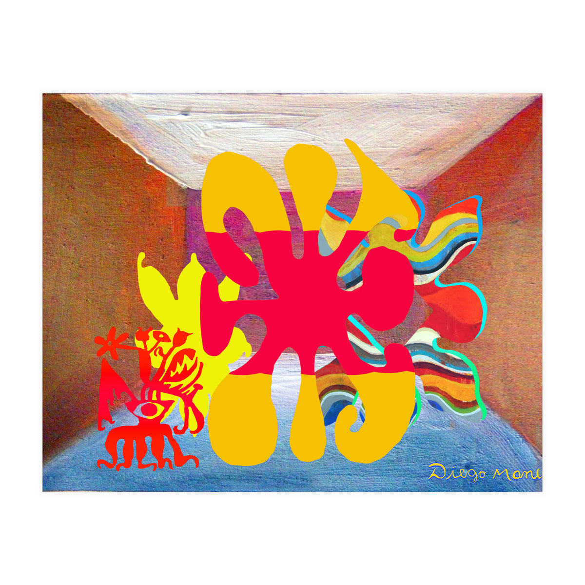 Pop Abstract Escena 2023 5 (Print Only)