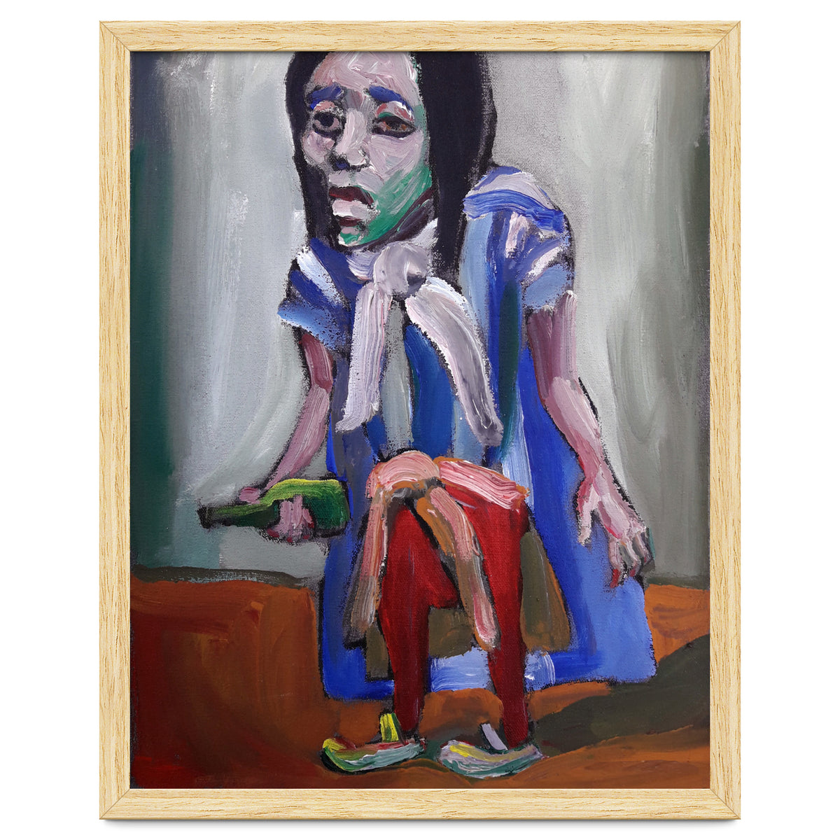 The fan, people from the neighborhood