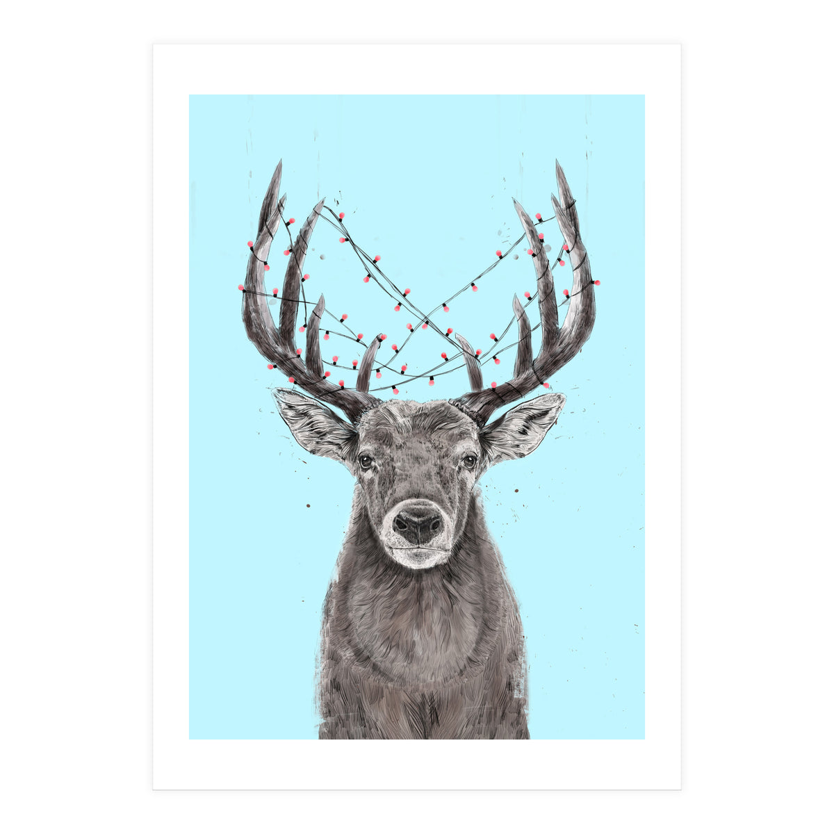 Xmas Deer II (Print Only)