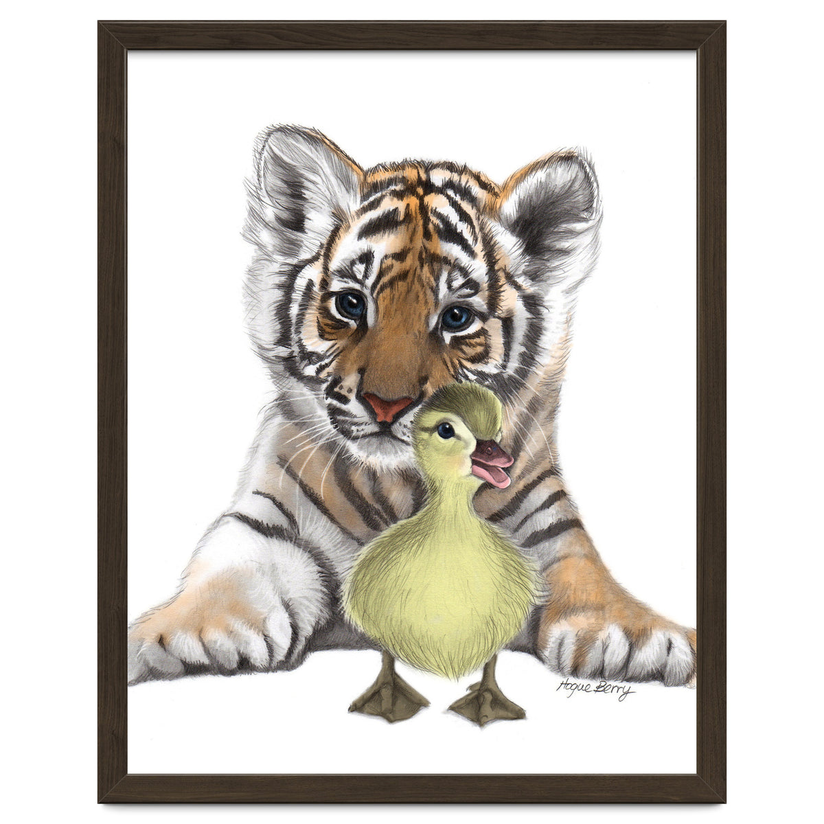 Tiger and Duck
