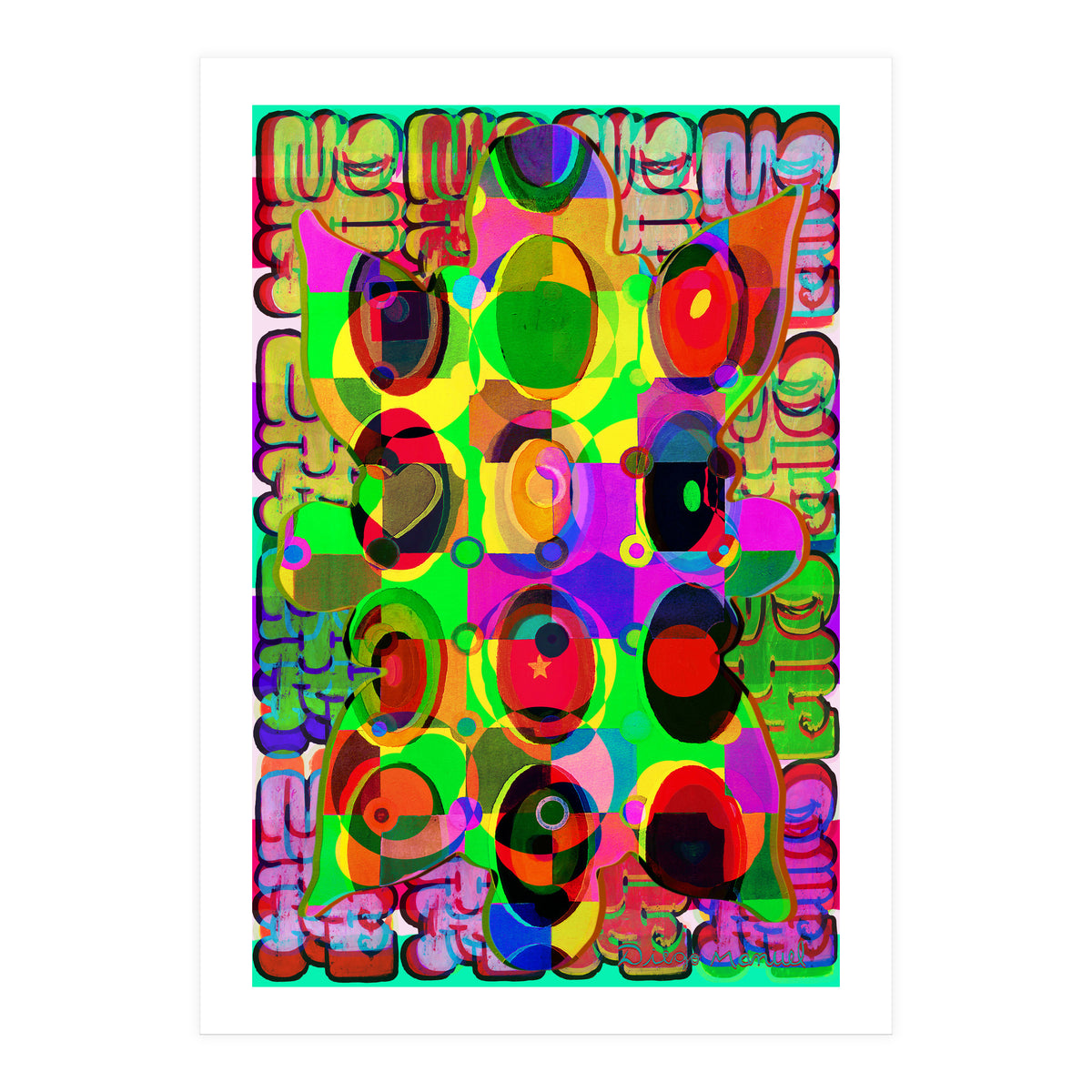 Pop Abstract 2023 Tapiz 102 (Print Only)