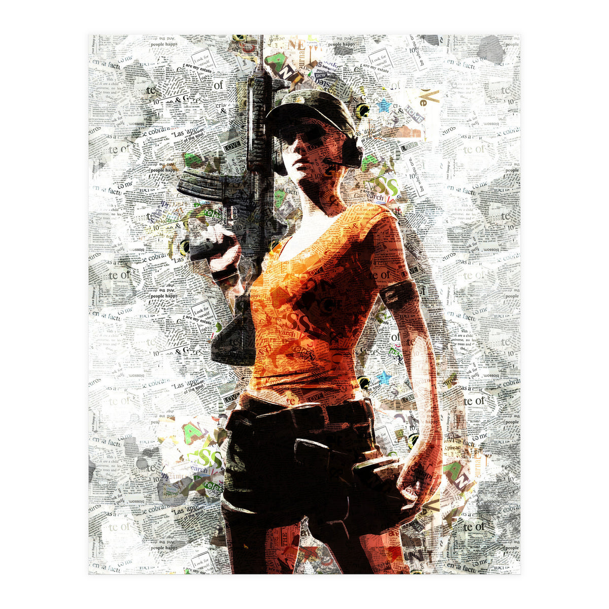 Pubg Girl (Print Only)