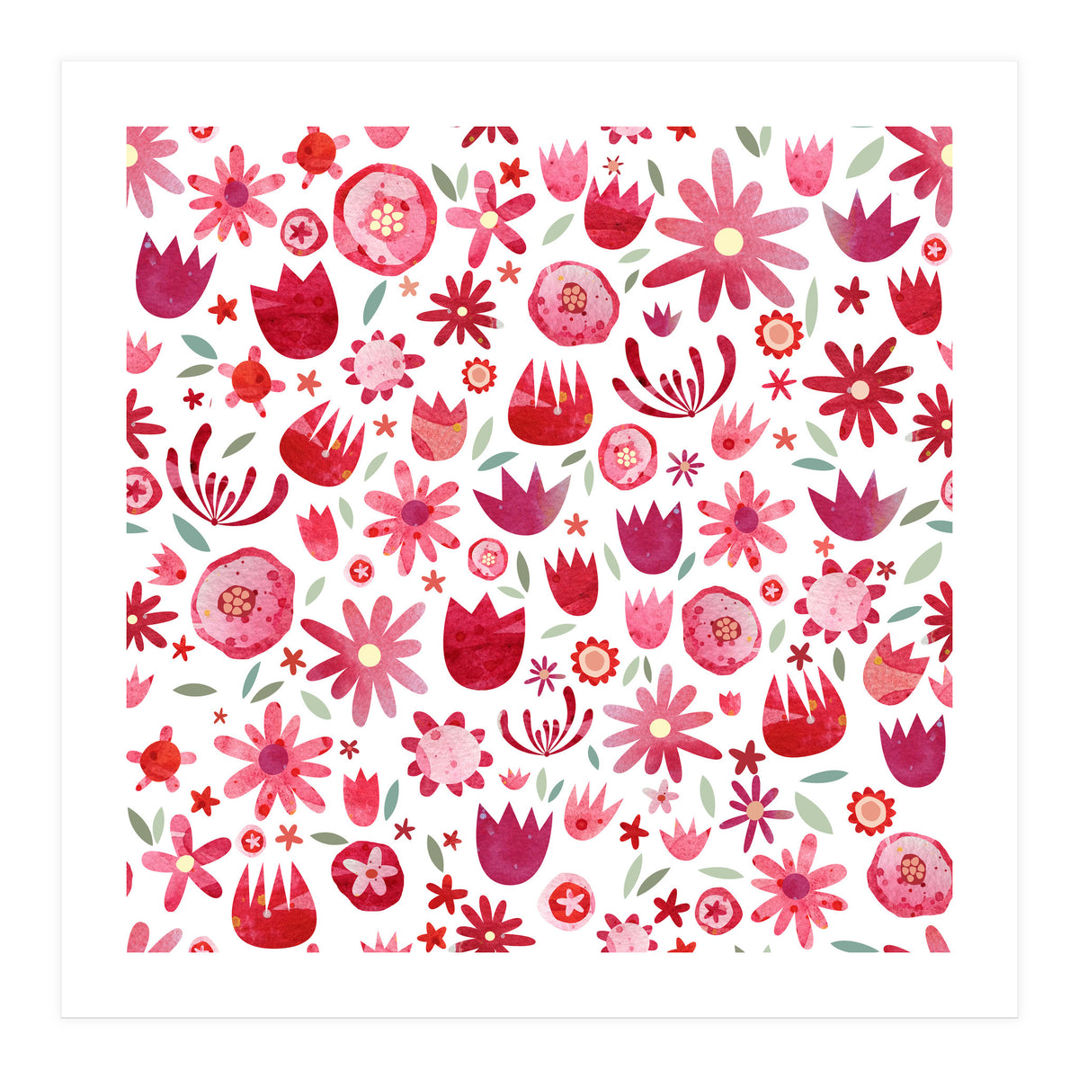 Summer Flowers (Print Only)