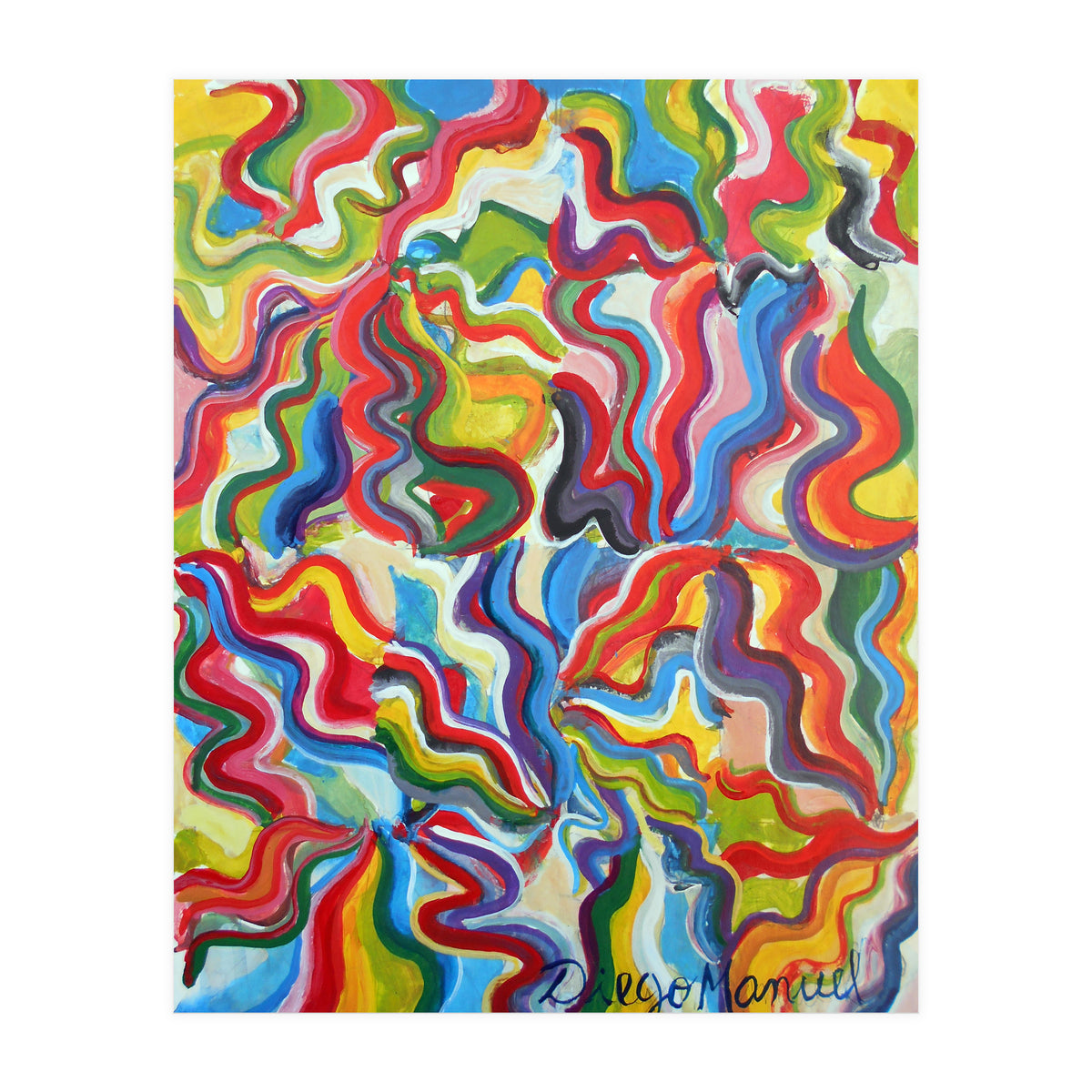 Ondas Cromaticas 2 (Print Only)