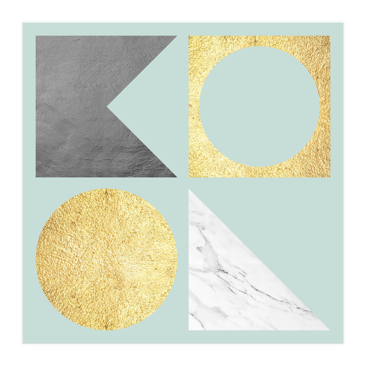 Marble and gold V (Print Only)