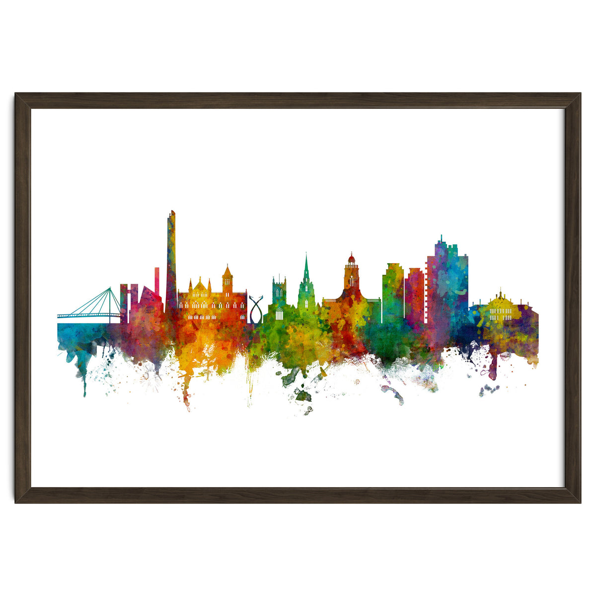 Northampton England Skyline