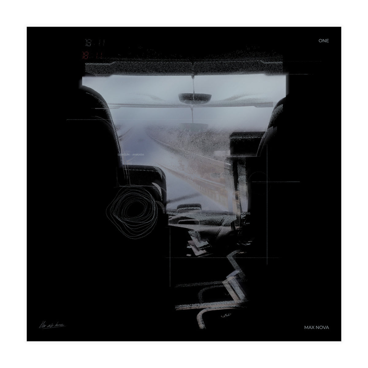 Her trip home. One (Print Only)