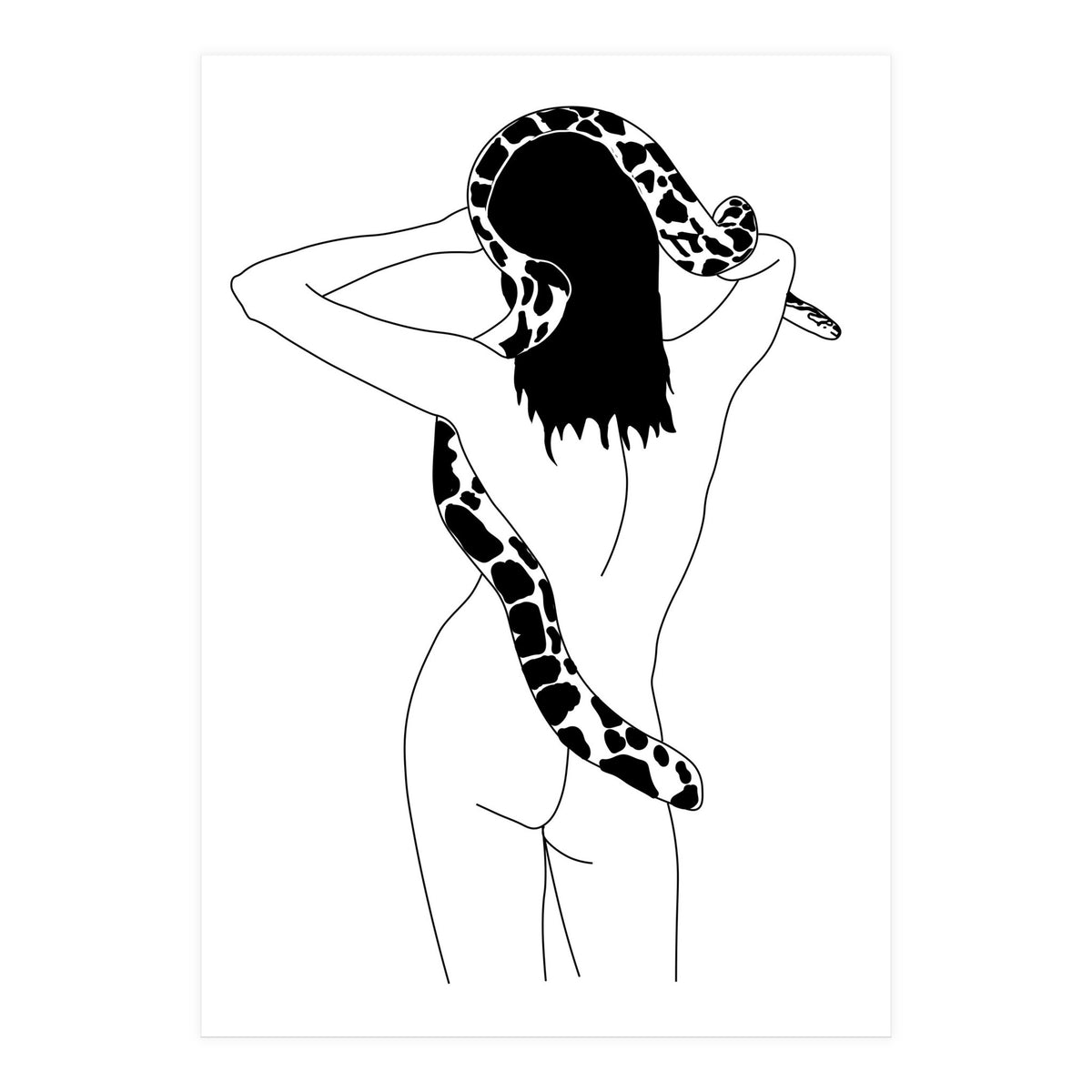 Snake Girl 2 (Print Only)
