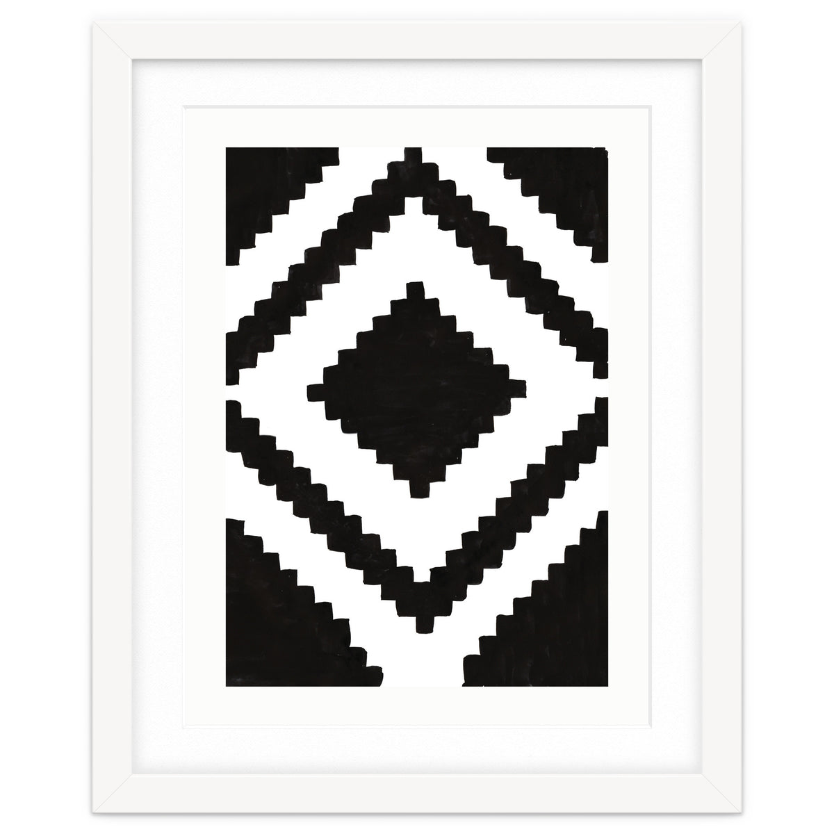 Patterns Aztec Black