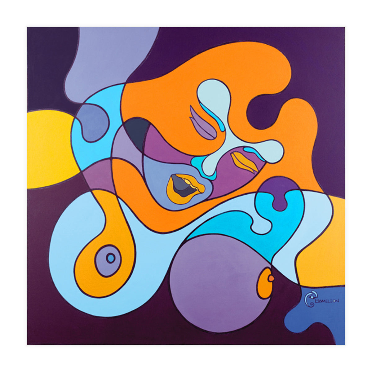 Coconut Squirrel  (Print Only)