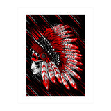 Skull indian chief (Print Only) thumbnail
