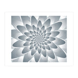 Swirl Flower Pattern  (Print Only) thumbnail