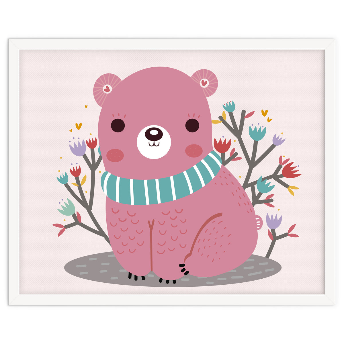 Pink bear