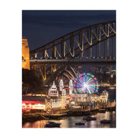 The BIG 3, Sydney Opera House, Harbour Bridge and Luna Park (Print Only)