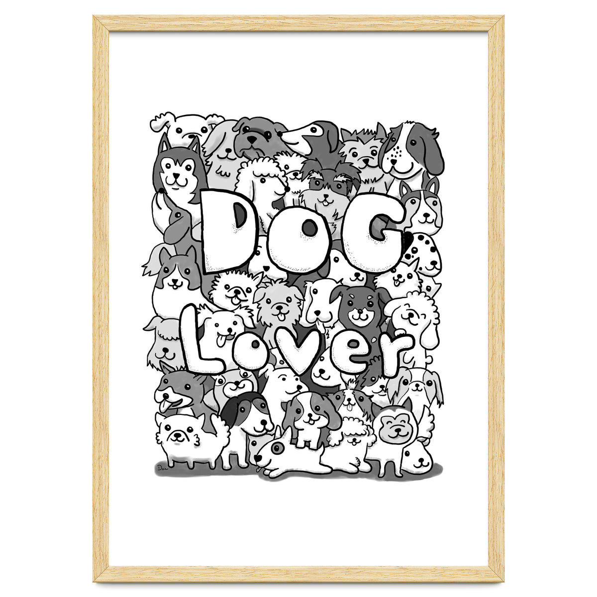 Doodle 72:  Dog Lover