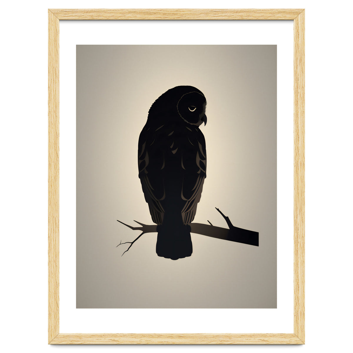 Owl Minimalist Picture