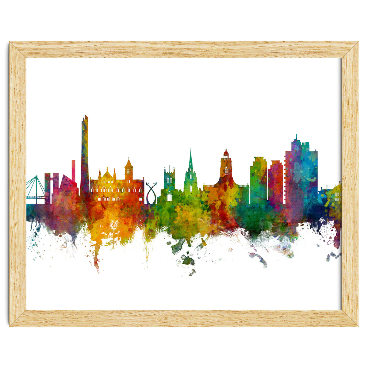 Northampton England Skyline