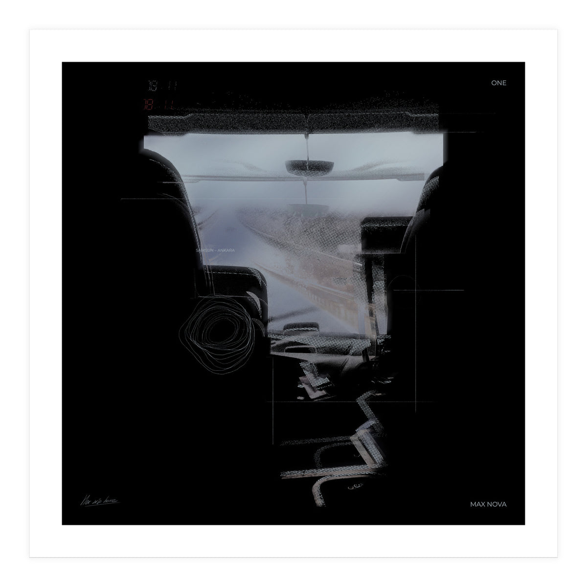 Her trip home. One (Print Only)