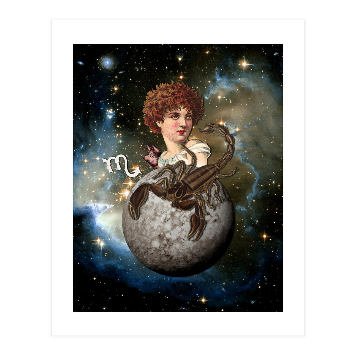 Scorpio Zodiac Sign (Print Only)