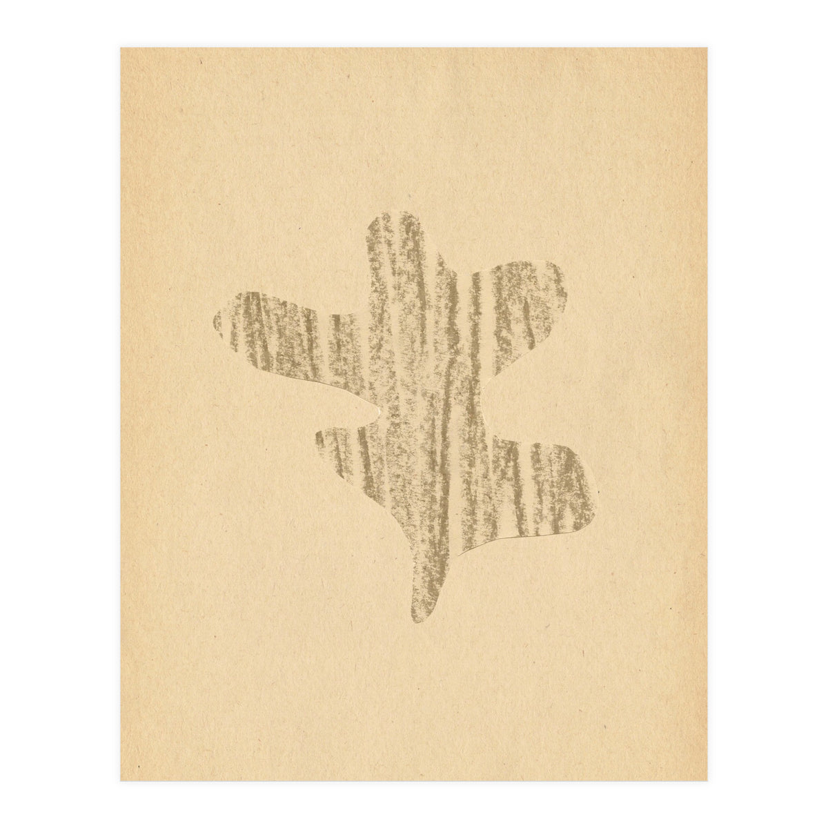 Abstract drawing shape (Print Only)