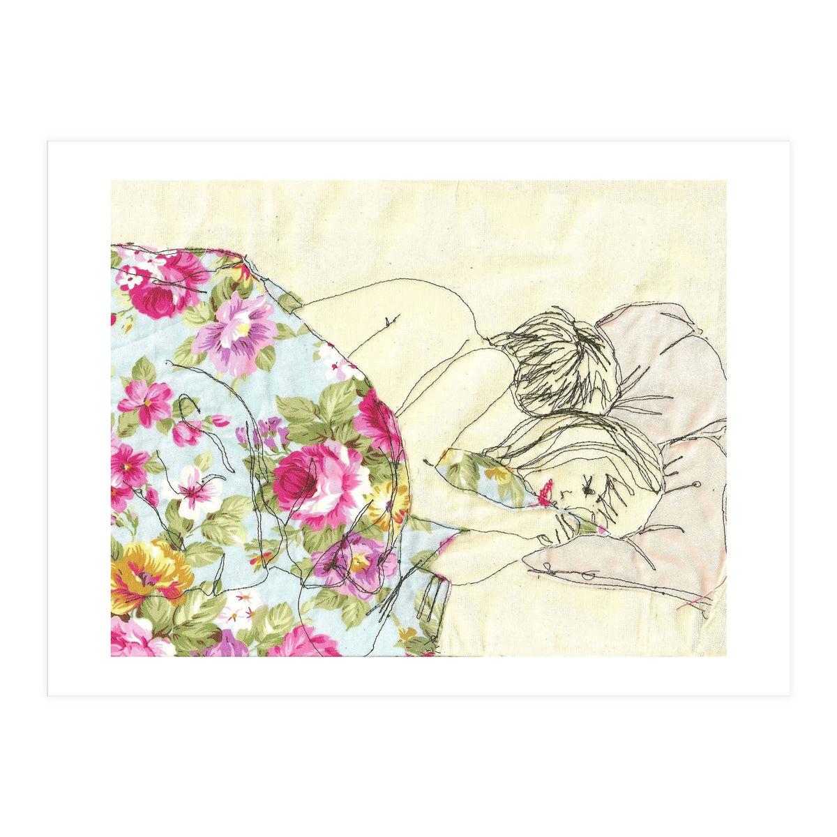 Couple In Bed Print (Print Only)