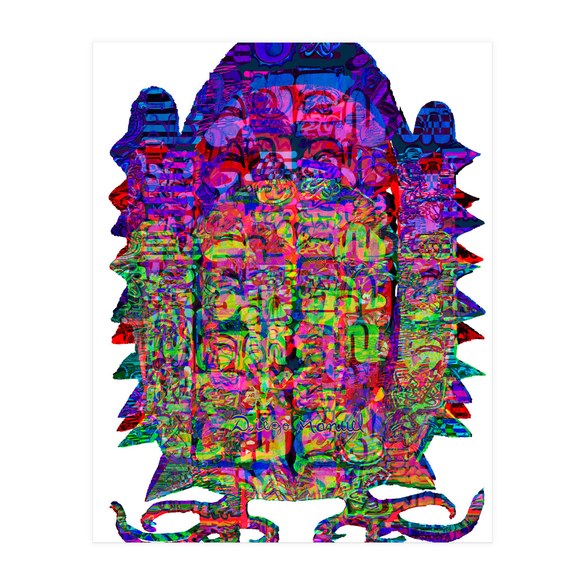 Graffiti Digital 25 (Print Only)