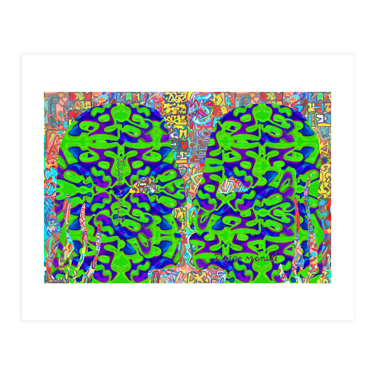 Abstracto Pop Nuevo B14 (Print Only)