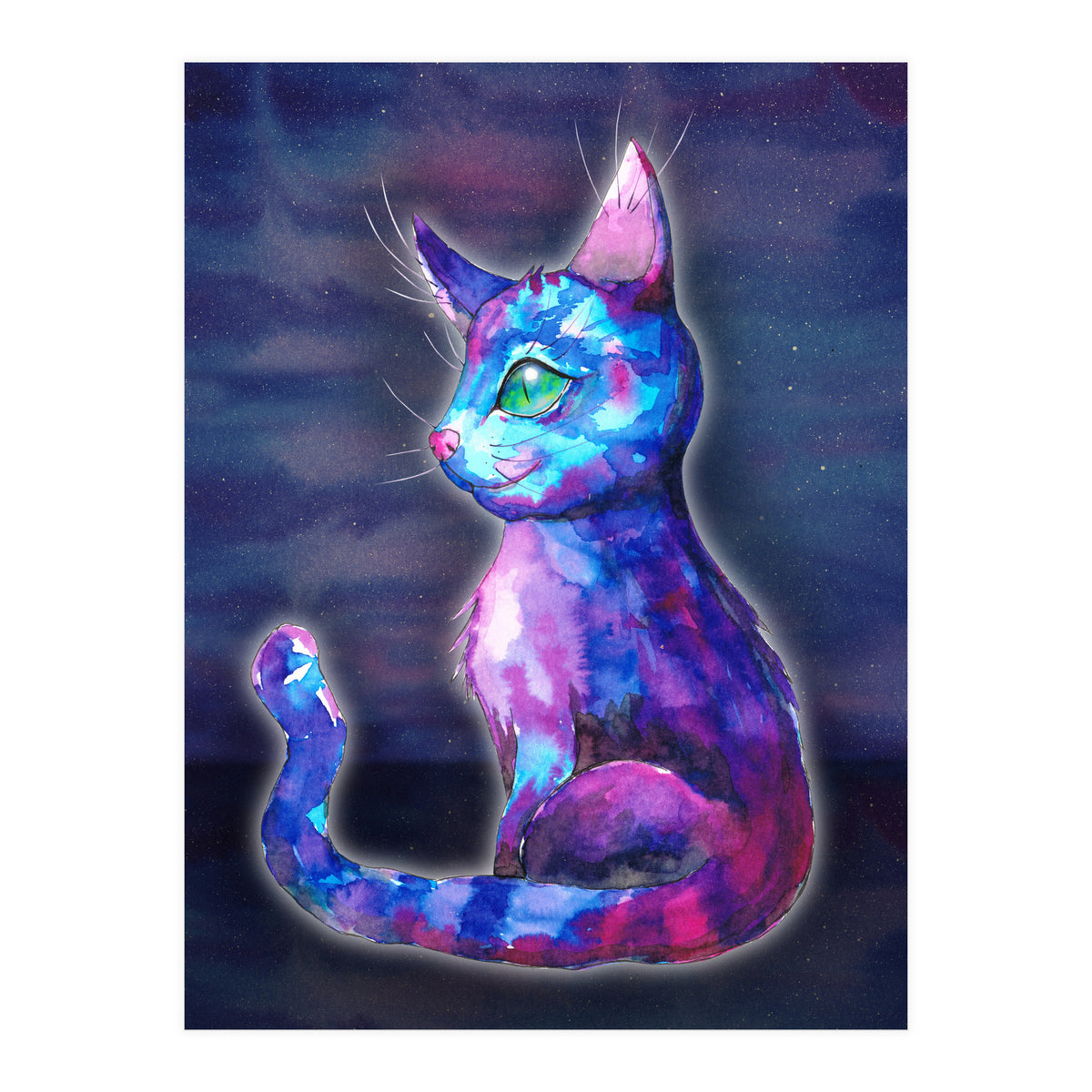 Space cat (Print Only)