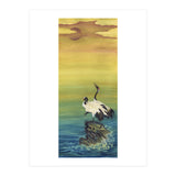 Cranes at Dawn (Print Only) thumbnail