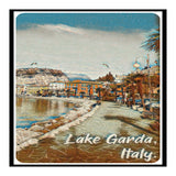 Birds And People On Lake Garda (Print Only) thumbnail