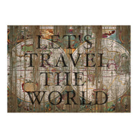 Let's Travel The World (Print Only)