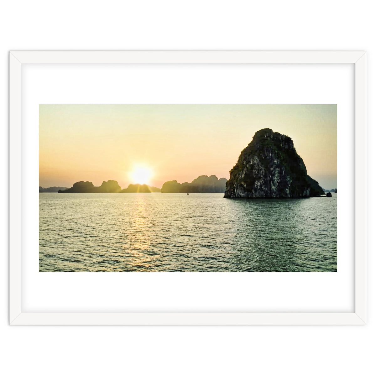 Sunset, Halong Bay