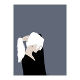 White Hair Beauty (Print Only) thumbnail