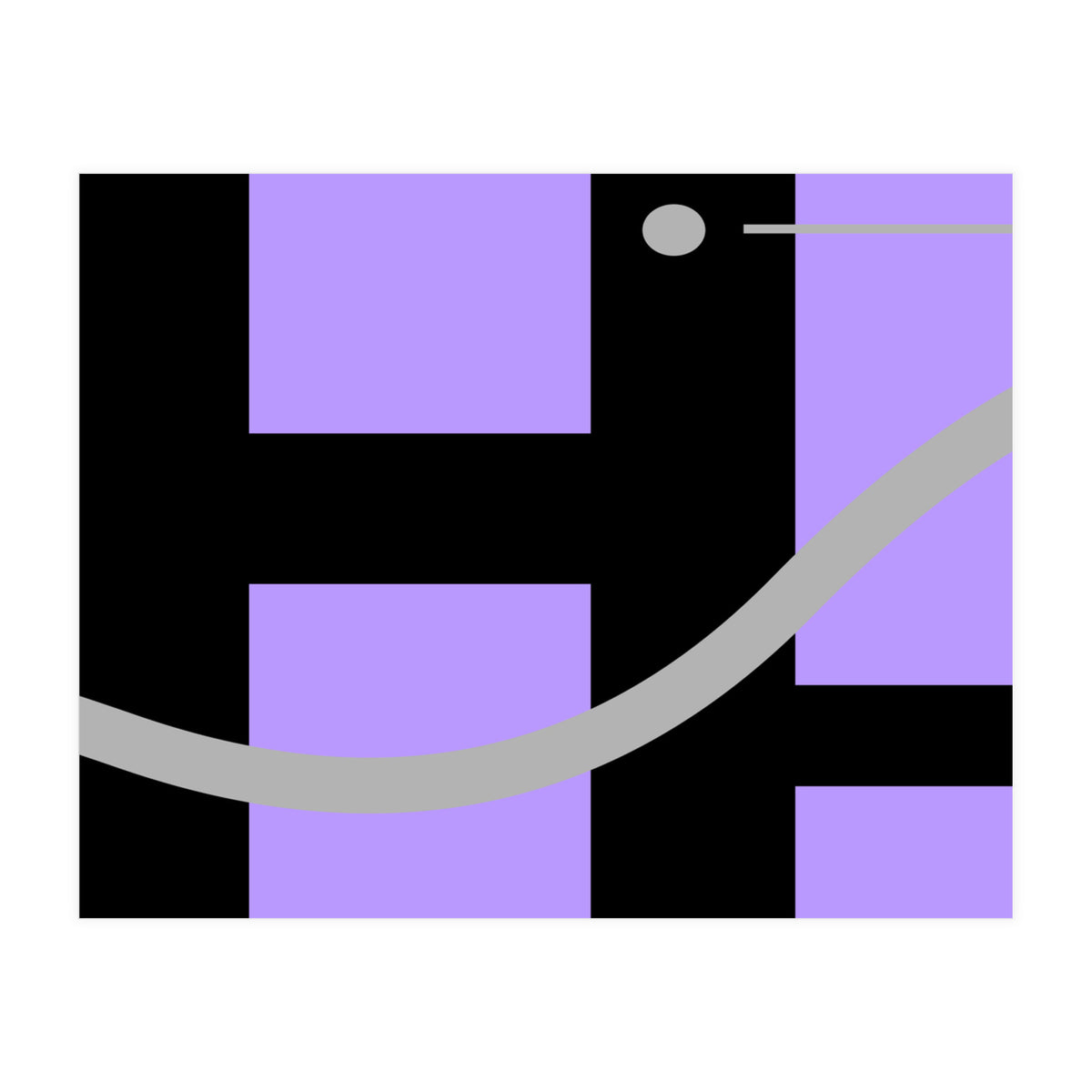 Abstrato Geométrico 41.7 (Print Only)