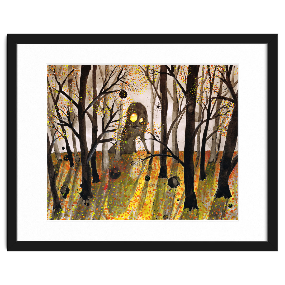 Monster in the woods