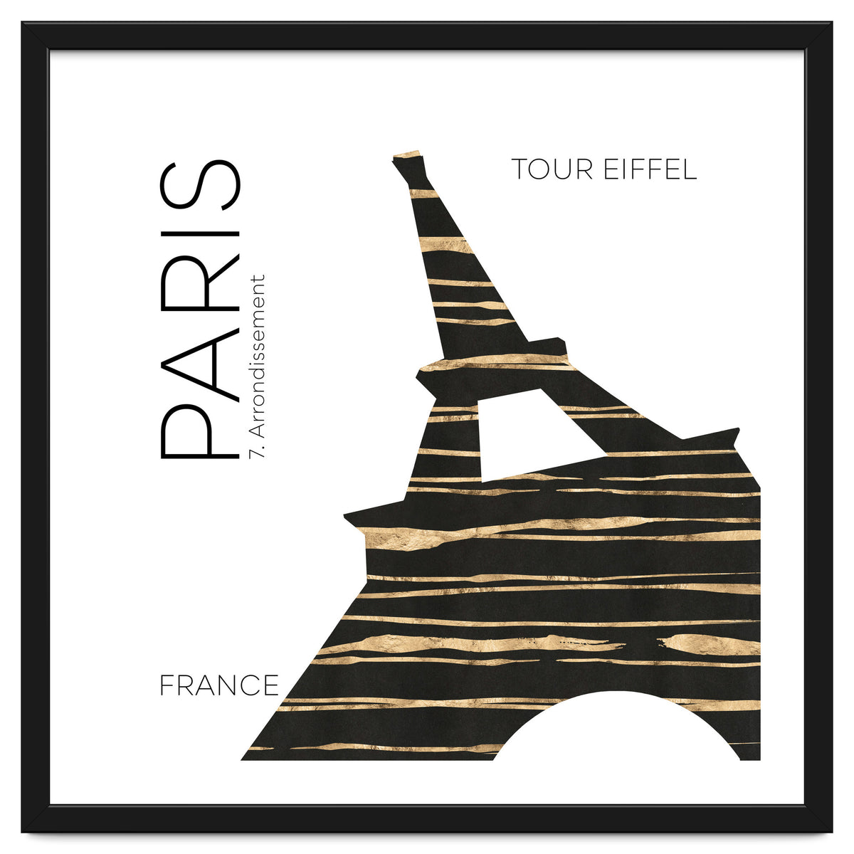 Urban Art PARIS Eiffel Tower