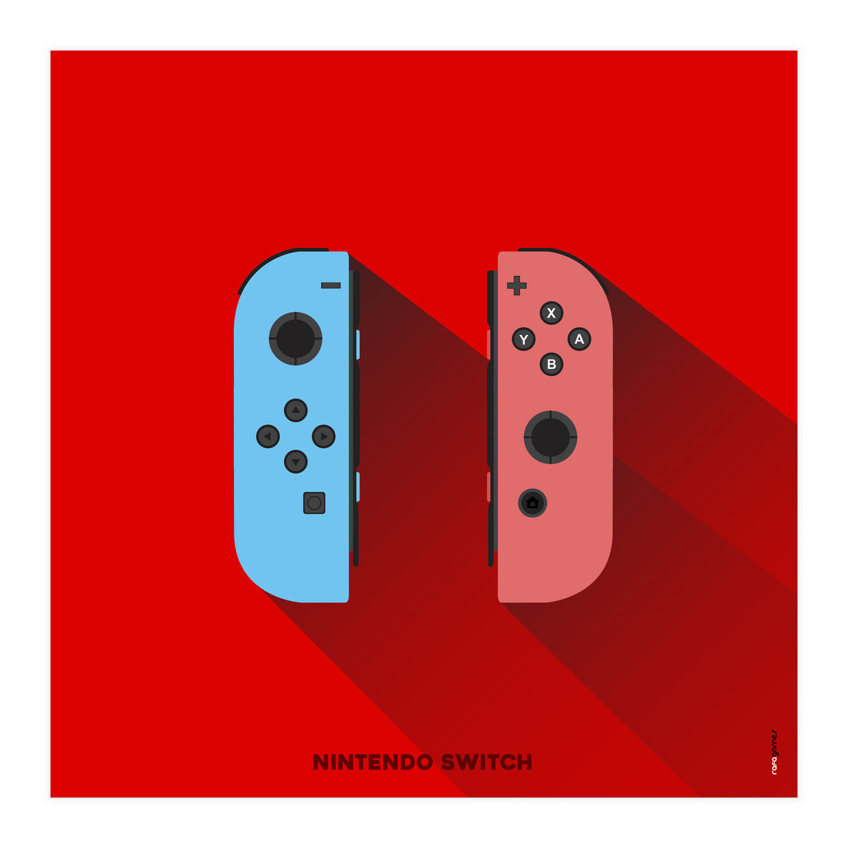 Joystick Videogames Switch (Print Only)