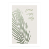 Green vibes only (Print Only) thumbnail